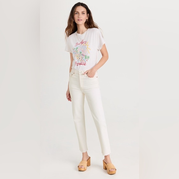 Re/Done Denim - RE/DONE | 70s Stove cropped jeans